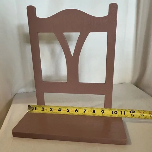 Pink/Mauve Color Chair Shelf/Display Stand - Picture 8 of 10